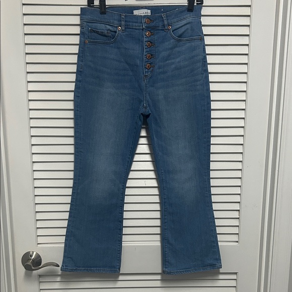 LOFT Denim - Loft Women’s Kick Crop Button Fly Non Distressed Jeans